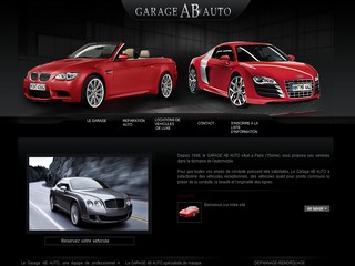 Aperçu visuel du site http://www.garage-ab-auto-75.com
