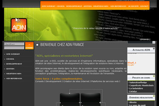 Adn-france.com - Création de site Internet, Mont de Marsan, Montauban, Tarn et Garonne, Landes, Toulouse