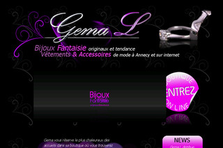 Aperçu visuel du site http://www.gema-l.com