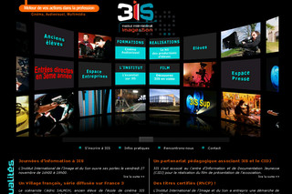 Aperçu visuel du site http://www.3is.fr/