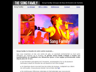 The-song-family.com - Song Family l'orchestre de variété internationale