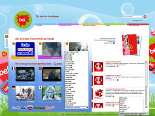 Aperçu visuel du site http://www.groupe-bel.com