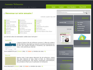 Aperçu visuel du site http://webmaster.stocklib.fr