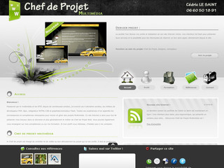 Aperçu visuel du site http://www.chef-de-projet-multimedia.net