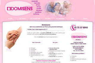 Domisens, service à domicile à Paris (75) - Domisens-services.fr