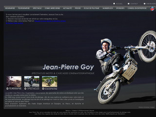 Aperçu visuel du site http://www.jpgoy.com/