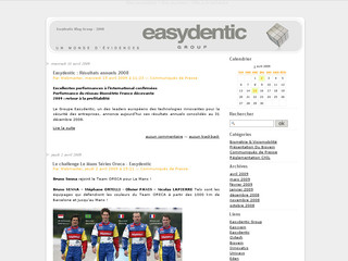 Aperçu visuel du site http://www.easydenticonline.com/