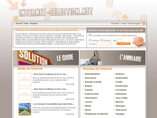 Internet-selection.net - Annuaire Internet Sélection Internet-selection.net - Annuaire Internet Sélection