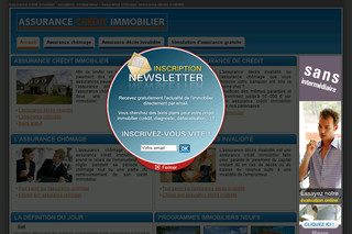 Aperçu visuel du site http://www.assurancecreditimmobilier.fr