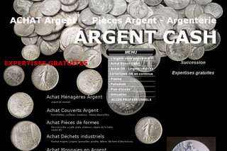 Aperçu visuel du site http://argent-cash.eu