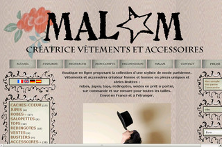 Malam Paris - Collection creatrice de mode - Createur-de-mode.net