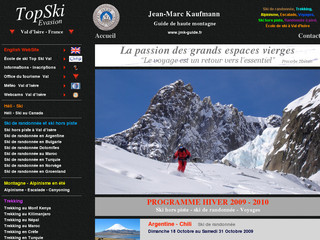 Aperçu visuel du site http://www.jmk-guide.fr