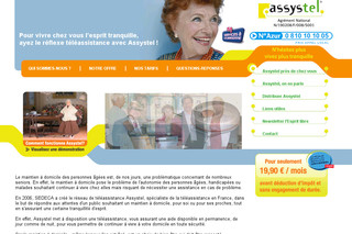 Aperçu visuel du site http://www.assystel.fr/