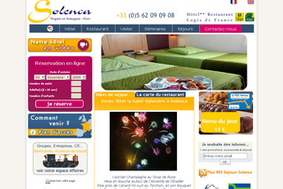 Aperçu visuel du site http://www.solenca.com
