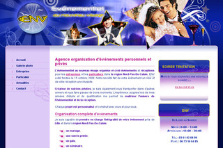 Aperçu visuel du site http://www.e-n-v.fr
