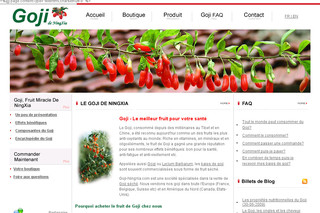Aperçu visuel du site http://www.goji-ningxia.com