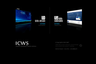 Aperçu visuel du site http://www.icws.fr