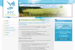 Aperçu visuel du site http://www.iffc-conseil-et-developpement.fr