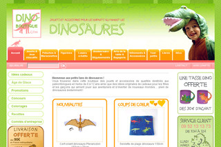 Dino-Boutique, jeux, jouets et déguisements dinosaures