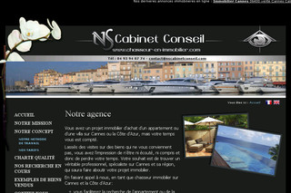 Aperçu visuel du site http://www.chasseur-en-immobilier.com