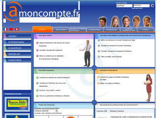 Amoncompte.fr, transmission et création d'entreprises Amoncompte.fr, transmission et création d'entreprises