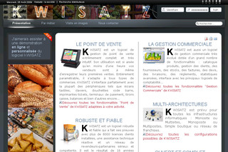 Aperçu visuel du site http://www.kwisatz.fr