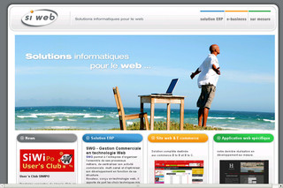 Aperçu visuel du site http://www.siweb.fr