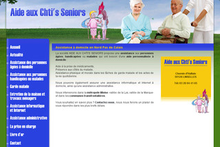 Aperçu visuel du site http://www.aide-aux-chtis-seniors.com