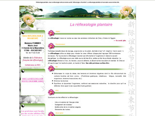 Aperçu visuel du site http://www.reflexologie-rochefort.com