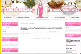 Aperçu visuel du site http://www.bijouxfantaisies18.com