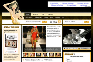 Aperçu visuel du site http://www.zestofpeople.com/