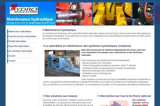Aperçu visuel du site http://www.maintenance-hydraulique.com/