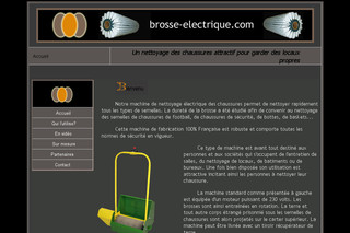 Aperçu visuel du site http://www.brosse-electrique.com/