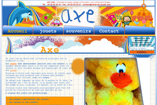 Aperçu visuel du site http://www.vente-de-jouets.com