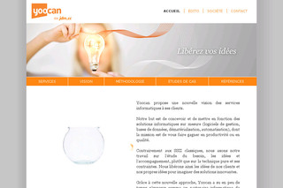 Aperçu visuel du site http://www.yoocan.fr