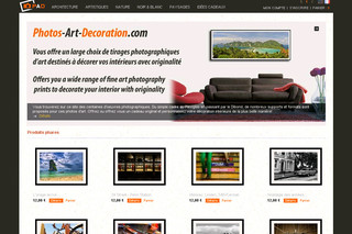 Achat en ligne de photos d'art - Photos-art-decoration.com