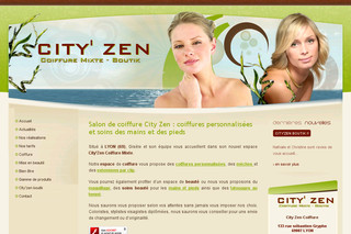 Aperçu visuel du site http://www.cityzen-lyon.com