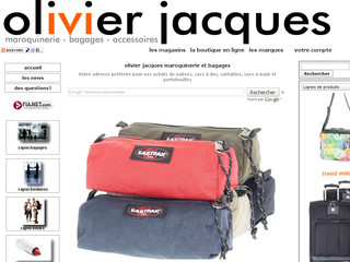 Aperçu visuel du site http://www.olivier-jacques.com
