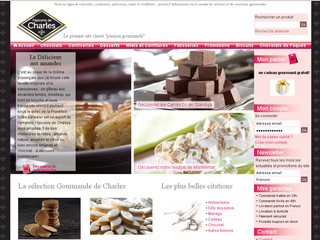 Aperçu visuel du site http://www.epiceriedecharles.fr