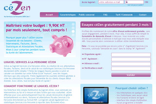 Aperçu visuel du site http://www.cezen.fr