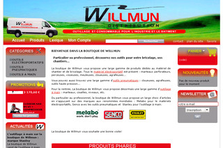 Aperçu visuel du site http://www.laboutiquedewillmun.fr