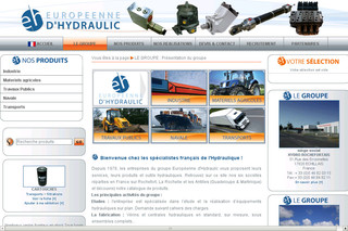 Europeennedhydraulic.com : Services et équipements hydrauliques