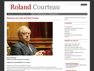 Roland-courteau.com - Site du Sénateur Audois Roland Courteau