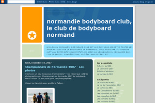 Normandie Bodyboard Club : blog-nbc.blogspot.com
