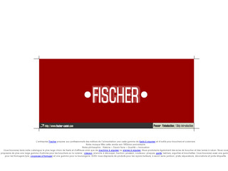 Aperçu visuel du site http://www.fischer-castet.com