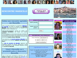 Aperçu visuel du site http://www.rencontre-marseille.fr