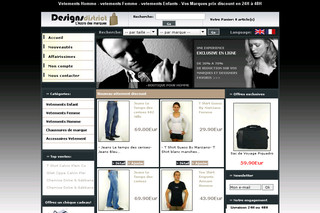 Designsdistrict : Vêtements de marque, accessoires