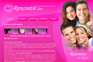 Aperçu visuel du site http://www.rencontre-site.com/