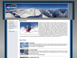 Aperçu visuel du site http://www.station-de-ski.org