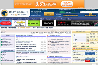 Aperçu visuel du site http://www.daily-bourse.fr
